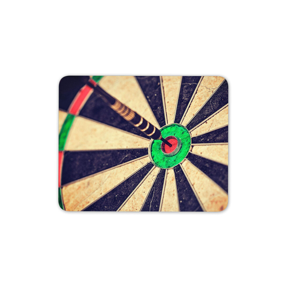 Destination Vinyl Ltd Dart Board Mouse Mat Pad - Bulls Eye Darts Dad Pub Computer #14156 7625892458802