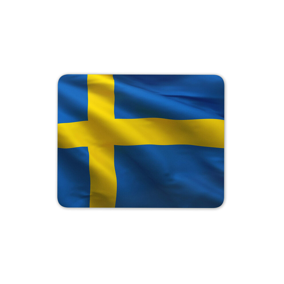 Swedish Flag Sweden Patriotic Mouse Mat Pad - Scandinavian Computer #16368 7625833197562