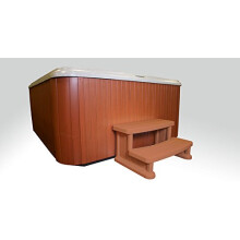 Cover Valet HOT TUB/SPA SIDE STEP (REDWOOD)