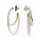 Swarovski Swarovski 5702400 Hyperbola Hoop Earrings 1