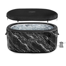 Lay-Z-Spa Glacial Dip Ice Bath - FortiFiber Cold Plunge Tub with Weather-Resistant Cover & Filter Pump, for Cold Water Therapy & Athlete Recovery, 1-2