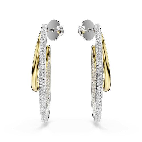 Swarovski Swarovski 5702400 Hyperbola Hoop Earrings 1