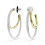 Swarovski Swarovski 5702400 Hyperbola Hoop Earrings 3