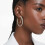Swarovski Swarovski 5702400 Hyperbola Hoop Earrings 5