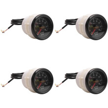 4X Tacómetro Eléctrico de 52 mm, 0-8000 RPM, Medidor de Tacómetro de 2 Pulgadas para Motor de Gasolina de 2, 3, 4, 5, 6 y 8 Cilindros, Automóvil,