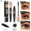 Black 4D Silk Fiber False Lash Mascara Waterproof Eyelash Extension Volume 1