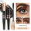 Black 4D Silk Fiber False Lash Mascara Waterproof Eyelash Extension Volume 6