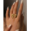 Exaggerated Bow Stainless Steel Adjustable Ring 2