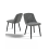 (Slate Grey, Set of 2) Goeurvant Dining Chairs 1