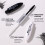 Mascara Waterproof Long Lasting Thick Curling Lengthening Volume Dual Ended 3