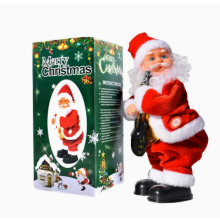 Santa Claus Plush Doll Home Use for Christmas Party Hotel Large Scene Decoration Gift