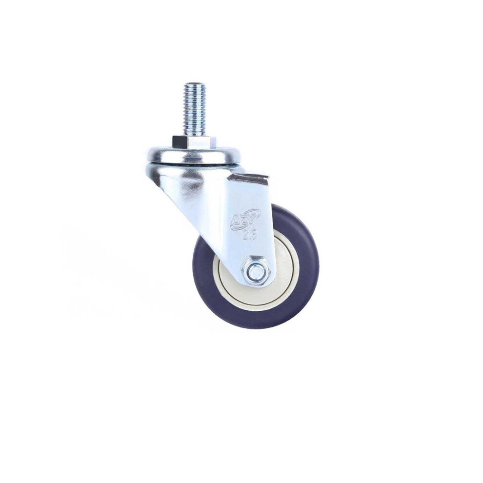 2.5 Inch Heavy Duty Caster Wheels, Smooth Rolling Furniture Casters For Trolley And Cart Replacement 9073542166306