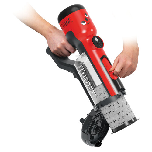 Numatic Numatic Henry Quick Corded Stick Vacuum Cleaner, Lightweight, Red 2