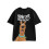 Scooby Doo (Small) Scooby Doo Short Sleeve Long Leg Pyjama Set (Mens Black) 3