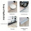 Wheelchairs Ramps PVC Cuttable Floor Transition Strips-1m black 5