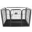 Heavy Duty Dog Cage Pet Metal Run Folding Medium 9