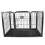 Heavy Duty Dog Cage Pet Metal Run Folding Medium 10