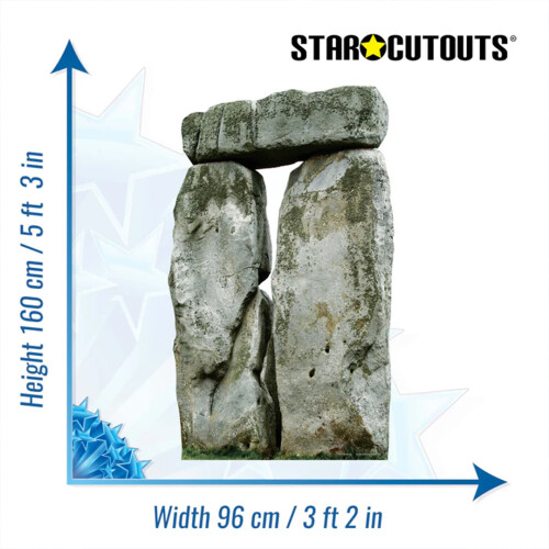 Stonehenge Lifesize Cardboard Cutout 160cm 1