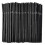 500pcs Bendy Flexible Disposable Black Plastic Drinking Straws 1