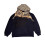 Kapuzen-Sweatshirt mit windschützendem Karomuster,-schwarz 1 M 1