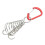 Octopuses Zeltheringe mit Federschnalle Zeltheringe-2 Packung 3