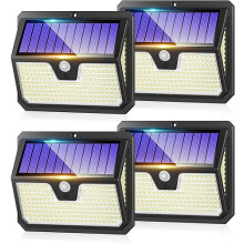 Seklin Outdoor Solar Lights, 238 LED Solar Security Lights and 3 Modes Motion Sensor 270° Wide Angle Solar Powered Lights IP65 Waterproof