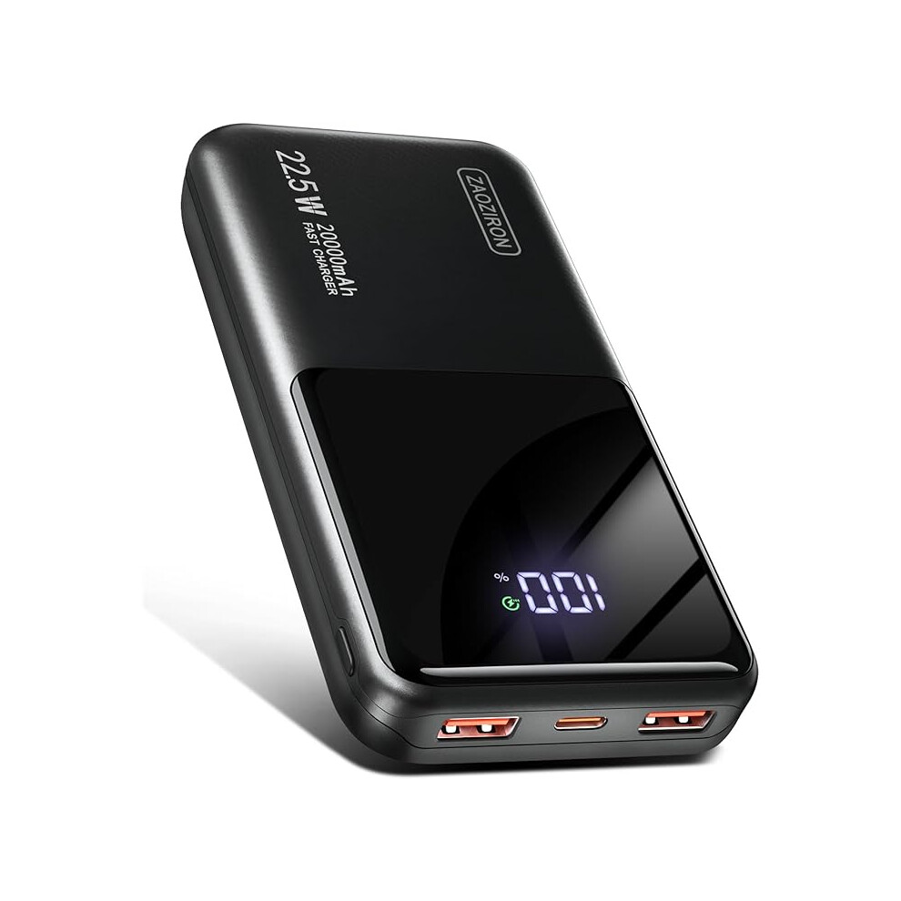 Portable Charger 20000Mah 22.5W Power Bank Pd20w Fast Charging Pd3.0 Qc4.0 Usb C Outputs & Inputs Powerbank With Lcd Display For Smartphones 883910148600
