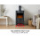 Sureflame Dunston Round Stove with Angled Pipe 5