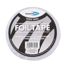 Aluminum Foil Tape Self Adhesive Heat Resistant Insulation Roll 100mm x 45m