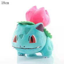(About 15 20cm, Ivysaur C) AChimchar Bewear Plush Toys Banette Seel Pikachu Anime Doll lovely Rowlet Treecko Plushie Kids Christmas Gifts 25-26