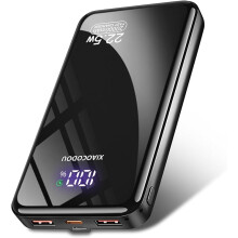 POWER BANK 20000mAh PD20W Fast Charging USB C 22.5W Portable Charger Powerbank with LCD Display Battery Pack for Smartphones