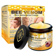 (3Pcs) Bee Venom Skin Restoration Cream - Anti-Aging, Hydrating, Quick-Acting Treatment for Acne, Dark Spots, Redness Relief for All Skin Types 25-26