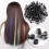 (Black) 4-in-1 Microring Set - Hair Extension Accessories (500pcs) 3