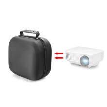 compatible Rigal RD-805 Smart Projector Protective Storage Bag(Black)