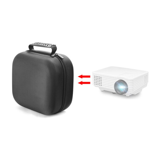 compatible Rigal RD-805 Smart Projector Protective Storage Bag(Black)