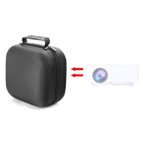 compatible Shandiao A8C Smart Projector Protective Storage Bag(Black)