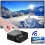 YT100 Suppor 1080P Mini Portable Projector WiFi Wireless Mirroring For IOS Android Smartphone(Black) 1