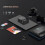 YT100 Suppor 1080P Mini Portable Projector WiFi Wireless Mirroring For IOS Android Smartphone(Black) 4