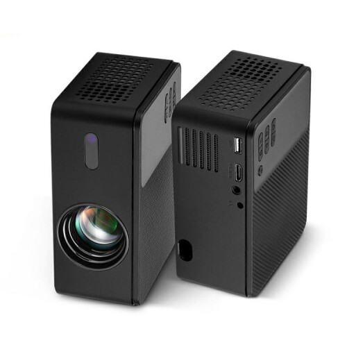 AUN A32 Pro 1280x720P 300ANSI Android 13 WIFI Display Smart Projector,(Black) 1