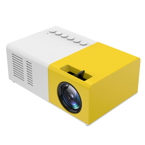 J9 1920x1080P 15 ANSI Portable Home Theater Mini LED HD Digital Projector, Basic Version