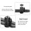 Metal Telescopic Adjustable PTZ Projector Wall Mount Bracket(Black) 4