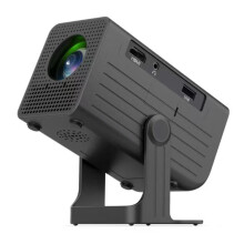 N6 1280x720P 70ANSI Android 11.0 Smart Mini Projector (Black)