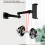 Foldable wall-mounted phone/tablet stand with adjustable angle, extendable, lazy-person wall-mounted cantilever bracket (3 sections) 6