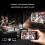 Projecteur J1 1280 x 720p WiFi 6 Android 11 compatible avec la duplication d'écran 5
