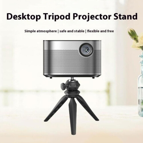 Projector Mini Desktop Tripod Mobile Live Projection Lazy Bracket(Plastic Ball Head) 1