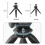 Projector Mini Desktop Tripod Mobile Live Projection Lazy Bracket(Plastic Ball Head) 3