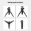 Projector Mini Desktop Tripod Mobile Live Projection Lazy Bracket(Plastic Ball Head) 4