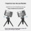 Projector Mini Desktop Tripod Mobile Live Projection Lazy Bracket(Plastic Ball Head) 6