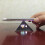 10 PCS 3D Pyramid Magic Projection Mobile Phone Simple Holographic Projection Film 3