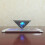10 PCS 3D Pyramid Magic Projection Mobile Phone Simple Holographic Projection Film 4
